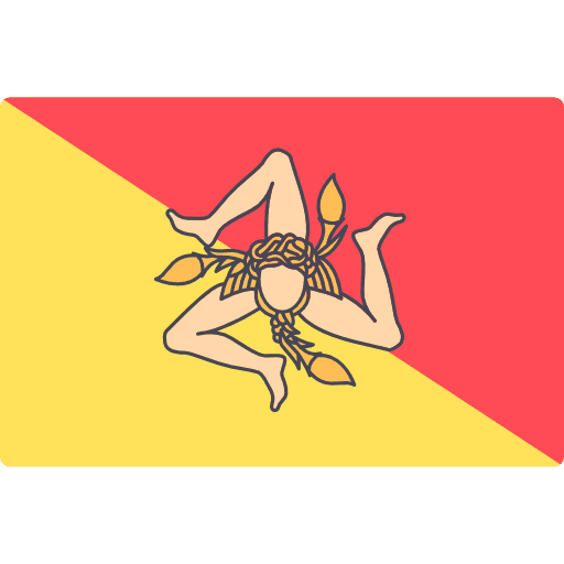 Sicily flags nation world icon