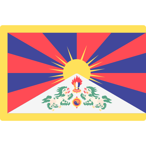 Tibet nation tibet flags icon