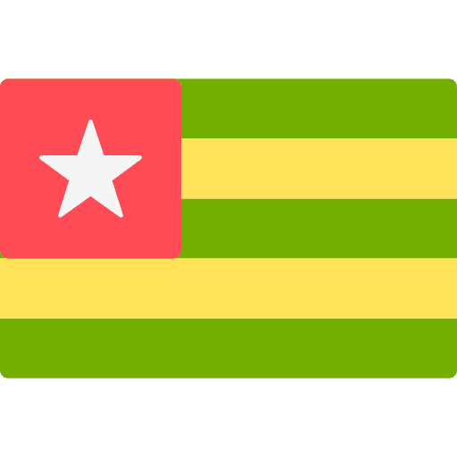 Togo flag world flags icon