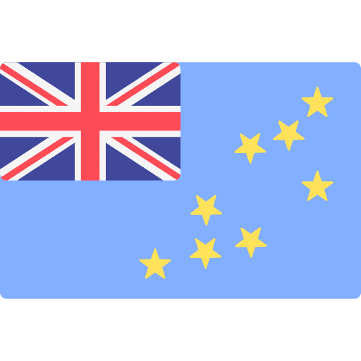 Tuvalu nation flag tuvalu icon