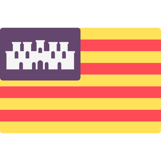 Balearic islands flag flags nation icon