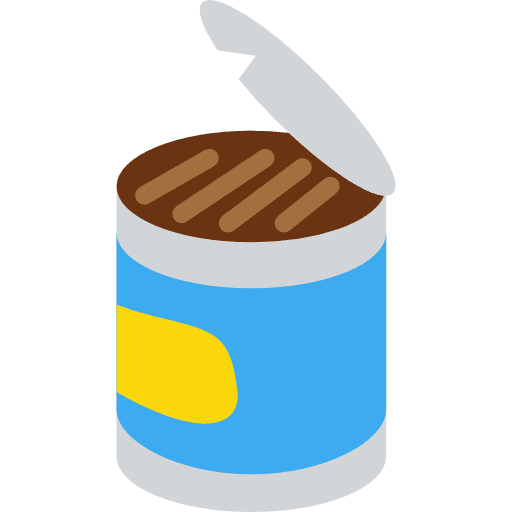 Can food vegetarian tinned food icon