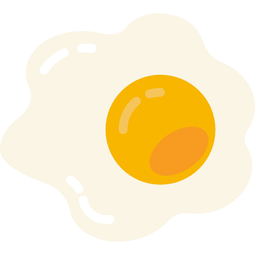 Egg food candy sugar icon
