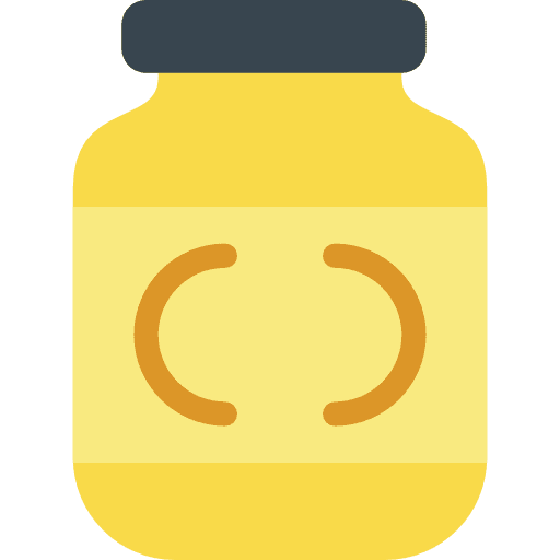 Mustard condiment food sauces icon