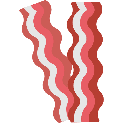 Bacon strips bacons bacon icon