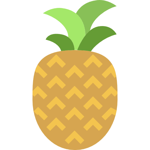 Pineapple pineapples viburnum fruit food icon