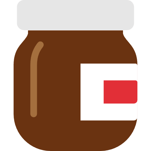 Butter shopping container jar icon