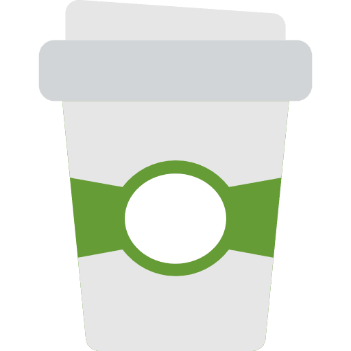 Coffee coffee shop drinks take away icon