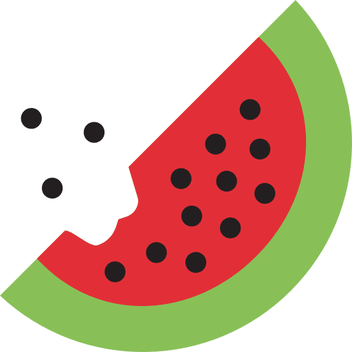 Watermelon viburnum fruit watermelon fruit icon