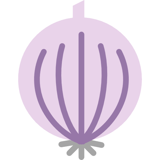 Onion vegan onion vegetable icon