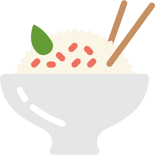 Rice rice fast food asian icon