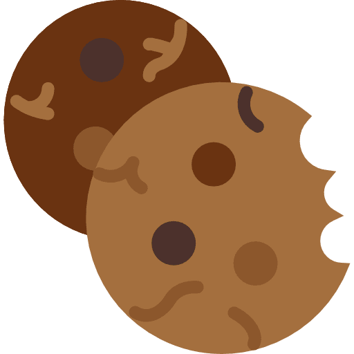 Cookies bakery sweet cookies icon