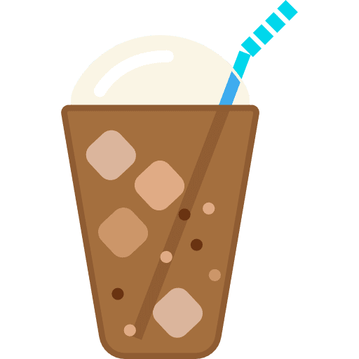 Frappe frappe coffee breaks cold icon