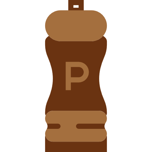 Pepper grinder kitchen pepper icon