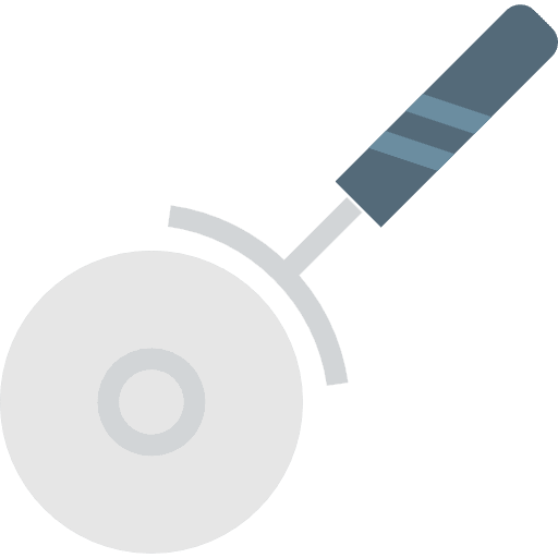 Pizza tool tools and utensils cut icon