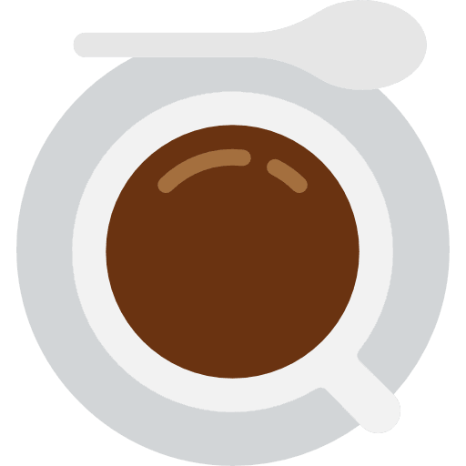 Coffee coffees coffee breaks plate icon