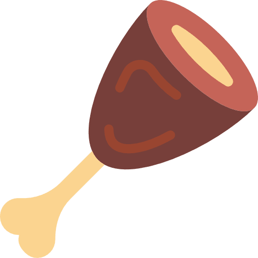 Meat food roask barbecue icon