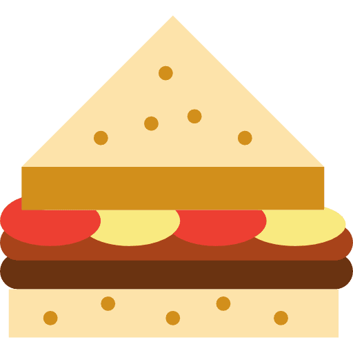 Sandwich lunch bread sandwich icon