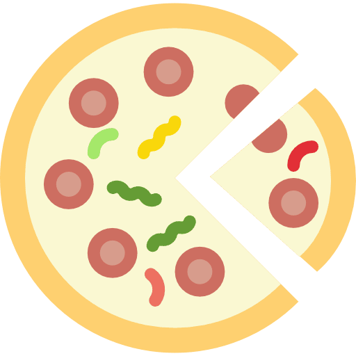 Pizza restaurants italian food pizza icon