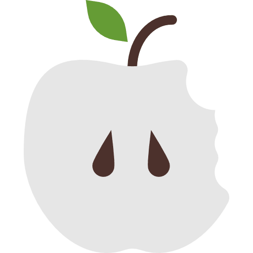 Apple food fruit enter icon