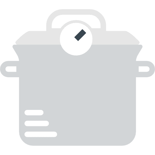 Pot pressure food fire icon