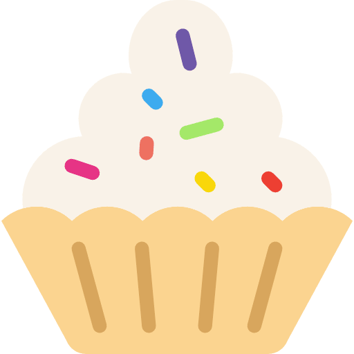 Cupcake food dessert cupcake icon