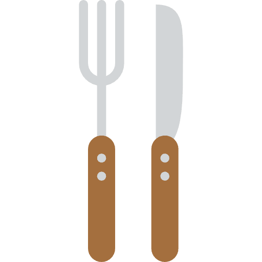 Cutlery kitchen food cooking icon