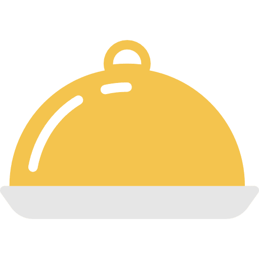 Dish dish cover tools and utensils icon