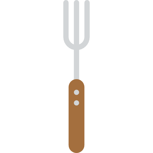 Fork restaurant food tools and utensils icon