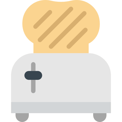 Toaster food toaster breads icon