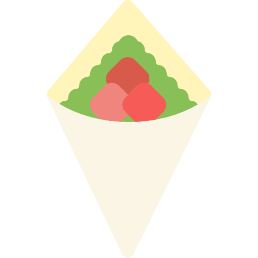 Wrap wrap japanese food japanese icon