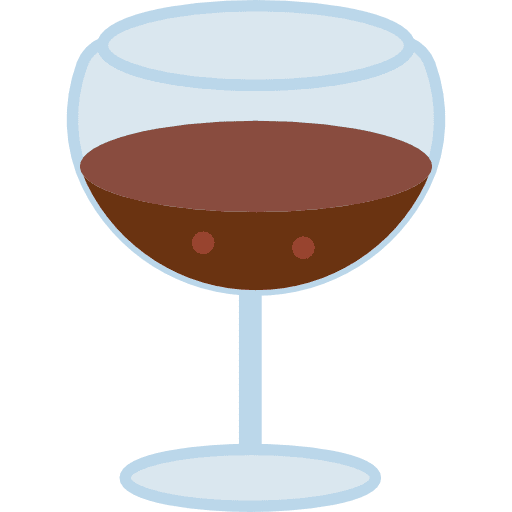 Glass cup wine wine glass icon