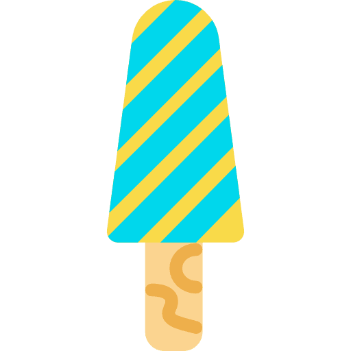 Ice cream sweet food summer icon