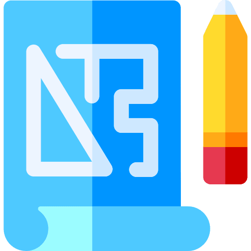 Project document pencil graphic design icon