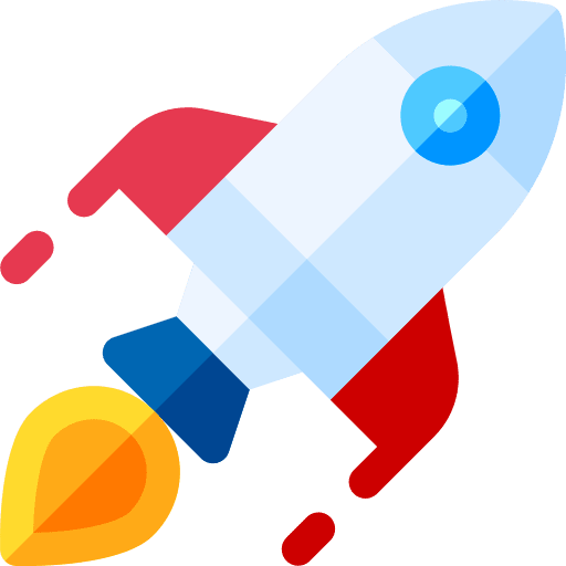 Startup transportation startup launch icon