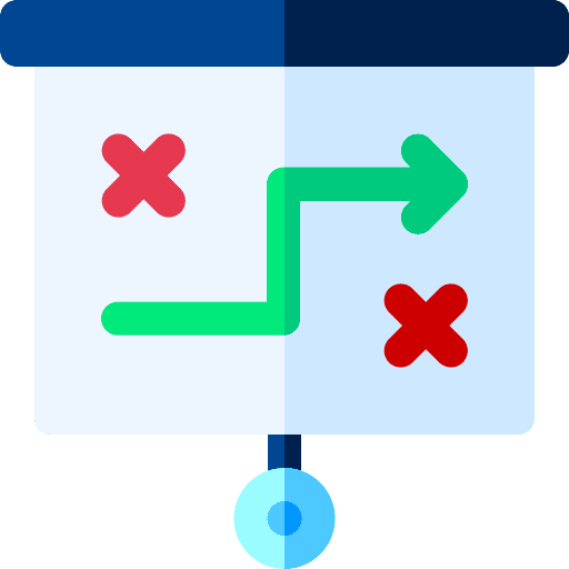 Planning planning process tactics icon