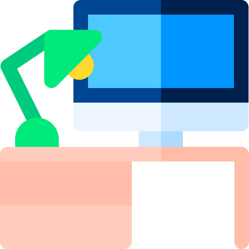 Workspace computer monitor workspace workplace icon