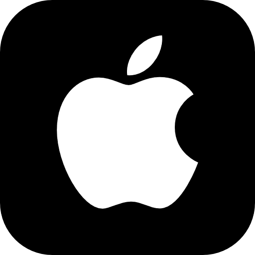 Apple brand logo ui icon