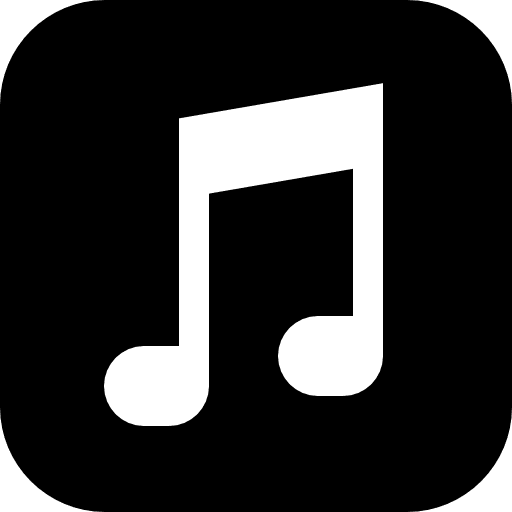 Music social network logos apple icon