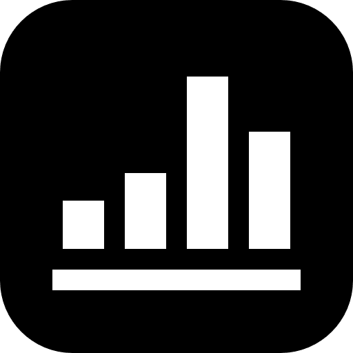 Apple logo analytics iphone icon Apple logo analytics iphone icon