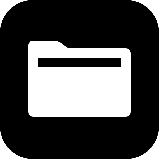 Files folders symbols application icon Files folders symbols application icon