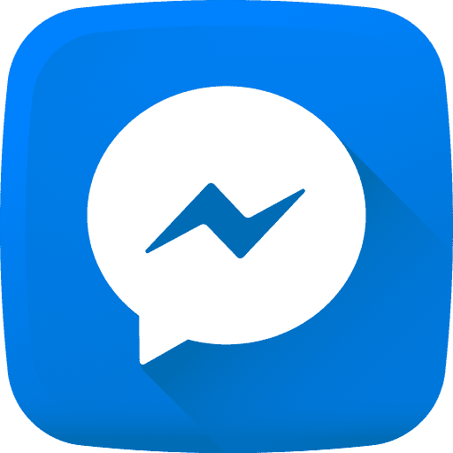 Messenger 3d logotype logo icon