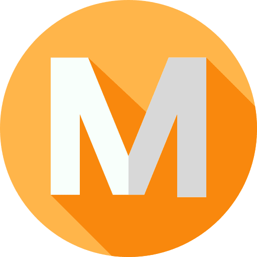 M letter consonant m icon M letter consonant m icon