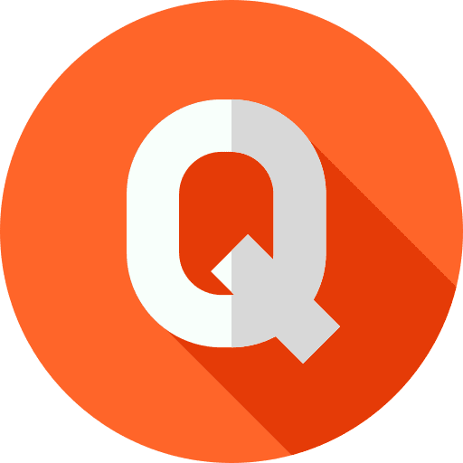 Q letter consonant alphabet icon Q letter consonant alphabet icon