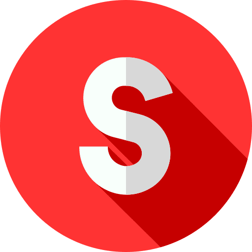 S typographical writing consonant icon S typographical writing consonant icon