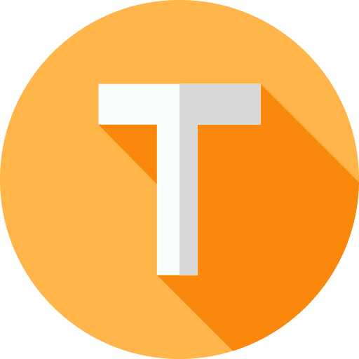 T abecedary shapes and symbols alphabet icon T abecedary shapes and symbols alphabet icon