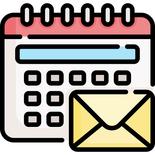 Calendar organization communications calendar icon