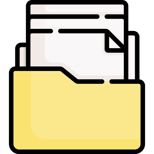 Folder file storage folder office material icon Folder file storage folder office material icon