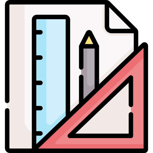 Project prototype art and design file icon Project prototype art and design file icon