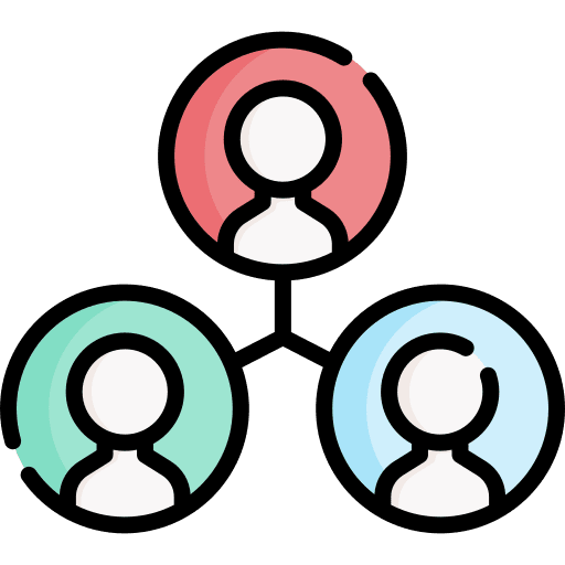 Team business and finance hierarchy teamwork icon Team business and finance hierarchy teamwork icon